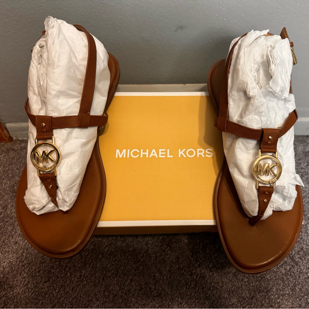 Brown Michael Kors sandals